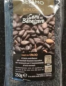 Semi di sesamo nero