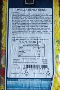 Paella senza gusci